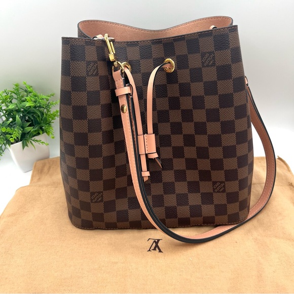 LOUIS VUITTON Neo Noe MM Monogram Canvas Bucket Bag 😍Authentic - Picture 1 of 14